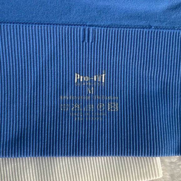 Marshalls Blue and White Sports Bra Set New with Tags - Picture 4 of 4